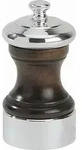 Bistro Salzm&uuml;hle 10 cm Holz mit Silber