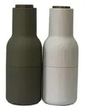 Bottle Grinder Salz- und Pfeffer- oder Gew&uuml;rzm&uuml;hlen Beige und Gr&uuml;n 2 St.