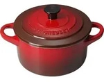 Mini Cocotte Back- und Servierplatte 250 ml kirschrot