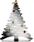 Alessi Weihnachtsdekoration Weihnachtsbaum silberfarben