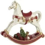 Winter Collage Accessoires Weihnachtsfigur Schaukelpferd