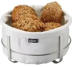 Brunch Brotkorb rund wei&szlig;