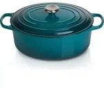 Signature Br&auml;ter 31 cm oval meerblau