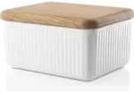 Legio Nova Butterdose mit Holzdeckel