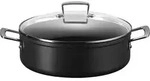 Sauteuse Le Creuset Topf 28 cm Antihaft-Aluminium mit Haltegriffen