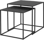 Fera Beistelltisch-Set schwarz 2 St.
