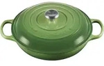 Gourmet Signature Topf 30 cm niedrig Bambusgr&uuml;n