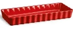 Emile Henry Tarteform 15 x 36 cm, Keramik, rot