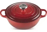 La Marmite Signature Topf 24 cm kirschrot