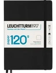 Edition 120 Notizbuch A5, liniert, 203 Seiten, schwarz, 120 g/m2