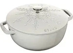Special Cocotte Topf 3,6 l Schneeflocke wei&szlig;er Tr&uuml;ffel
