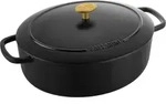 Bellamonte Topf 4,5 l oval schwarz