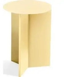 Slit Beistelltisch 35 cm rund gelb