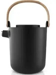 Nordic Kitchen Isolierkanne schwarz mit Teebr&uuml;her