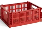 Hay Colour Crate Aufbewahrungskorb M rot