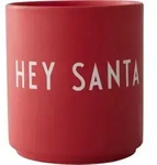 Favourite Xmas Hey Santa Becher rot