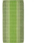 Cashmere Handtuch 50 x 100 cm gestreift kiwi