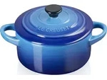 Mini Cocotte Back- und Servierplatte 250 ml tiefes Blau