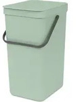 Sort & Go Korb zur Abfalltrennung 16 l jadegr&uuml;n