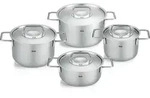 Pure Collection Topf-Set mit Metalldeckeln 4 St.