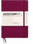 Leuchtturm 1917 Notizbuch A5, gepunktet, Hardcover, 251 Seiten, bordeaux, 80...