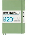 Edition 120 Notizbuch, gepunktet, Hardcover, 203 Seiten, Salbeigr&uuml;n, 120 g/m2,...