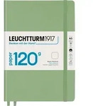 Edition 120 Notizbuch A5, 203 Seiten, salbeigr&uuml;n, 120 g/m2