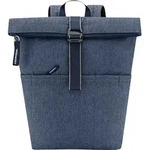 Rolltop Rucksack, marineblau