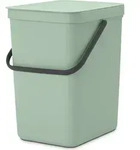 Sort & Go Korb zur Abfalltrennung 25 l jadegr&uuml;n