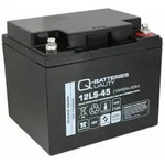 Q-Batteries 12LS-45 | 12V 45Ah Blei-Vlies-Akku / AGM VRLA mit VdS
