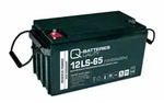 Q-Batteries 12LS-65 | 12V 65Ah Blei-Vlies-Akku / AGM VRLA mit VdS