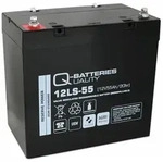 Q-Batteries 12LS-55 | 12V 55Ah Blei Akku Standard-Typ AGM VRLA 10 Jahres Typ