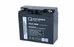 Q-Batteries 12LH-80W | 12V 20Ah Blei-Vlies-Akku AGM VRLA Hochstrom USV