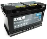 Exide EA900 Premium Carbon Boost 12V 90Ah 720A Autobatterie