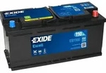 Exide EB1100 Excell 12V 110Ah 850A Autobatterie