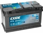 Exide EL752 Start-Stop EFB 12V 75Ah 730A Autobatterie