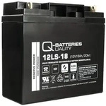 Q-Batteries 12LS-18 | 12V 18Ah Blei-Vlies-Akku / AGM VRLA mit VdS