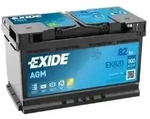 Exide EK820 Start- Stop AGM 12V 82Ah 800A Autobatterie