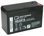 Q-Batteries 12LCP-9 | 12V 9Ah F1 Blei Akku Zyklentyp AGM Deep Cycle VRLA