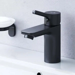 AM.PM FXB02122, AM.PM Waschtischarmatur X-Joy S, Schwarz - FXB02122