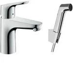 Hansgrohe Focus Waschtischarmatur Chrom 31927000