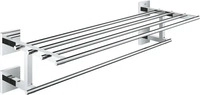 Grohe 41099000, GROHE Handtuchhalter Start Cube Accessories Chrom Metall...
