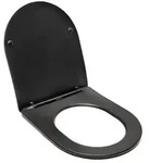 SAT Infinitio WC-Sitz schwarz SATINFPBKM