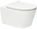 SAT Brevis H&auml;nge-WC mit Softclose-Sitz senkrechter Abgang SATBRE011RREXP