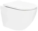 SAT H&auml;nge-WC mit Wirbelsp&uuml;lung und Softclose-Sitz wei&szlig; SAT67010RTORP