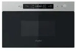Whirlpool Einbau-Mikrowelle Edelstahl MBNA910X