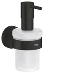 GROHE Seifenspender Start Schwarz Matt Metall, Glas 411952430