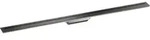 Duschrinne Hansgrohe Axor Drain 120 cm Edelstahl geb&uuml;rstet schwarz verchromt