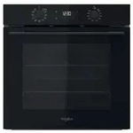 Whirlpool Elektro-Einbaubackofen schwarz OMK58CU1SB