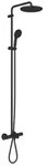 GROHE Vitalio Start System Duschsystem mit Wannenthermostat Schwarz Matt...